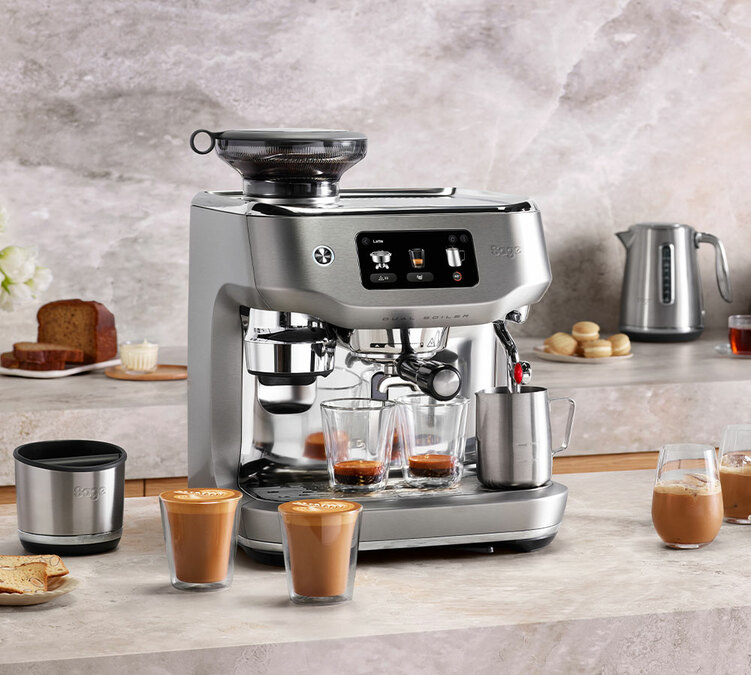 Machine Expresso Sage Barista oracle dual boiler Inox