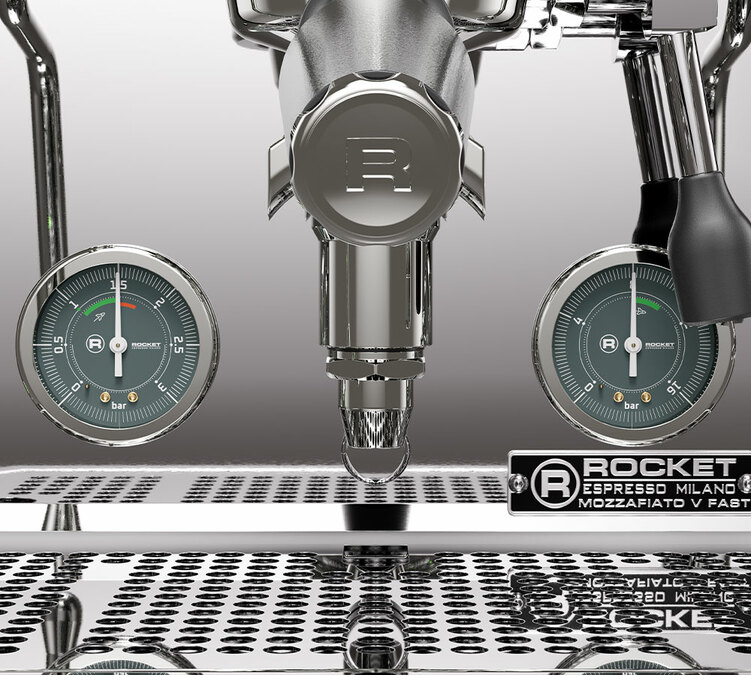 manomètre rocket espresso mozzafiato fast V