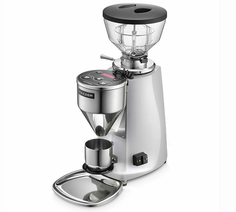 Moulin à café filtre professionnel MAZZER Mini Filter Argent