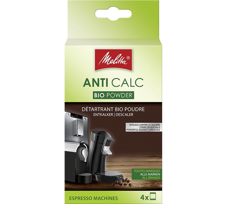 Melitta AntiCalc Bio descaler for automatic coffee machines 4x40g