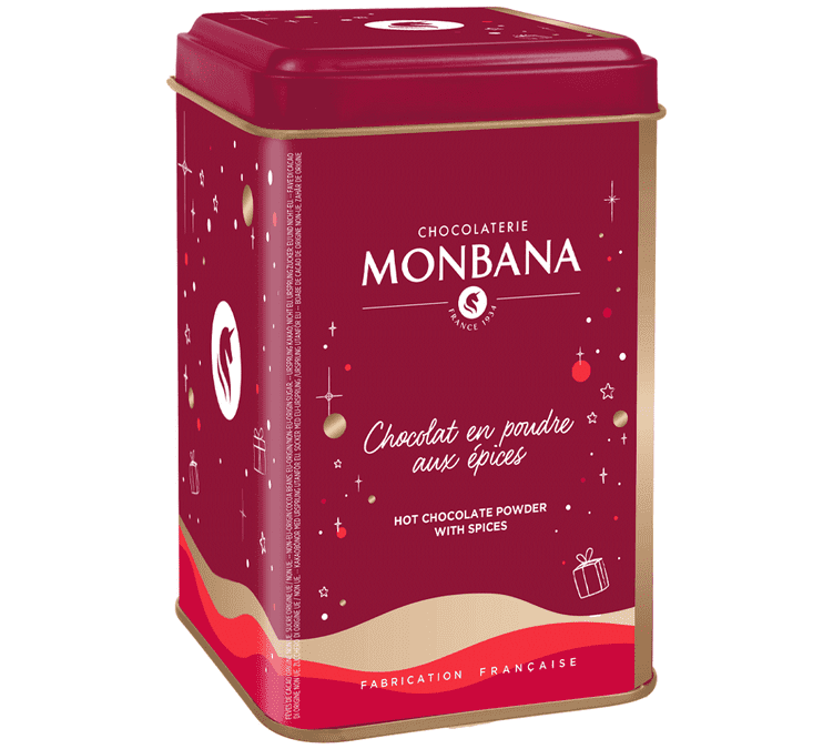 Chocolat en poudre arôme vanille Monbana