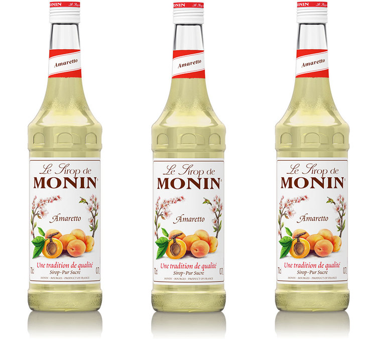 Lot De 3 Sirops Monin Amaretto 3 X 70cl lot-de-3-sirops-monin-amaretto-3-x-70cl