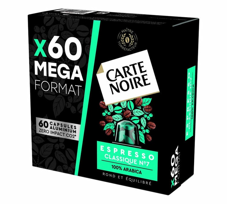 1 paquet de 16 T DISCS Carte Noire Expresso compatible Nespresso - Achat  pas cher