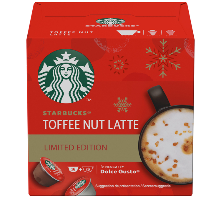 Capsule Starbucks Dolce Gusto® Toffee Nut Latte x12