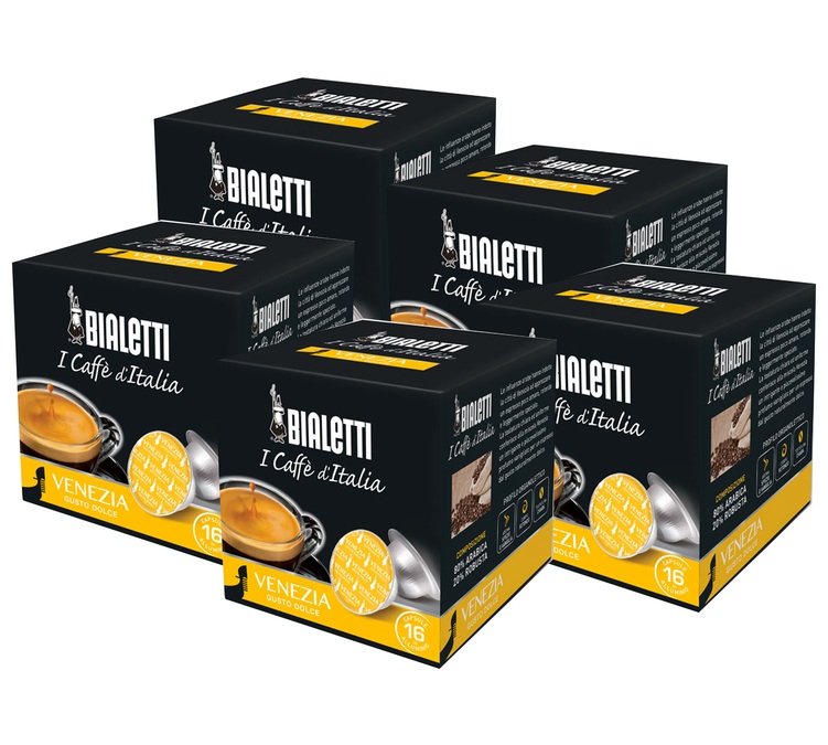 Bialetti: Lot De 56 Capsules "Two Paire" Noisette Italia Deca Lot De 4 (2 2