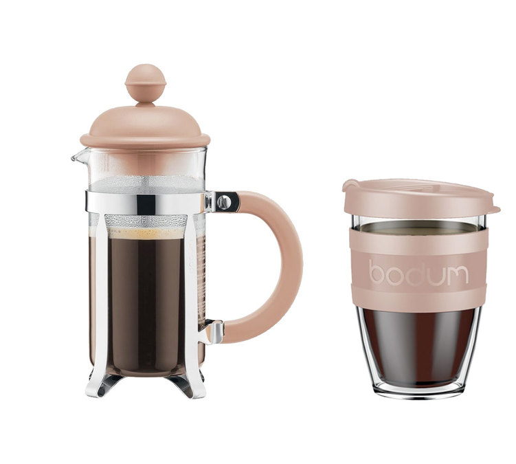 Pack Cafetière à Piston 35 cl + Mug à emporter 30 cl Bodum