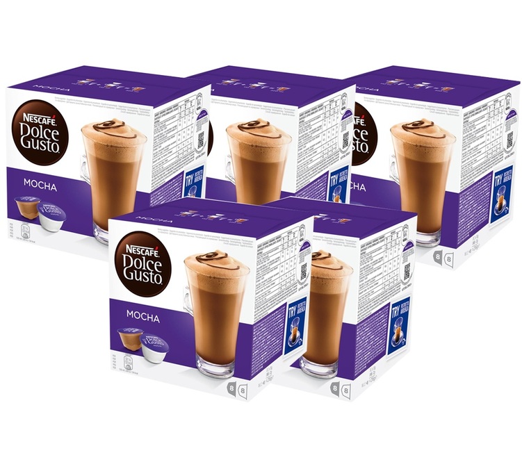 80 capsules Nescafe Dolce Gusto Mocha