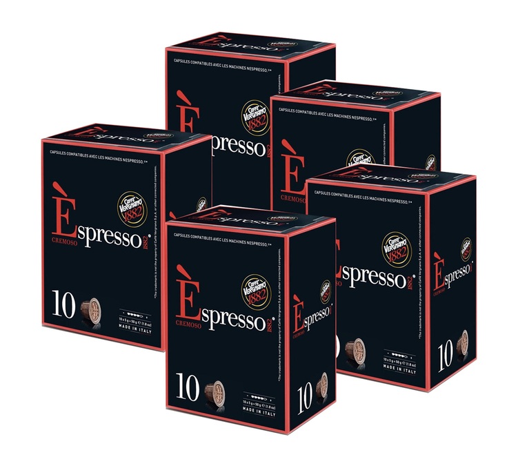 Capsule Espresso Crémoso Caffè Vergnano x50
