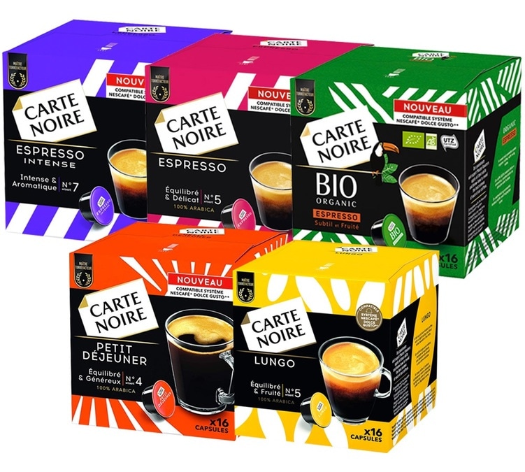 Carte Noire Espresso compatible Dolce Gusto - 16 capsules - Café