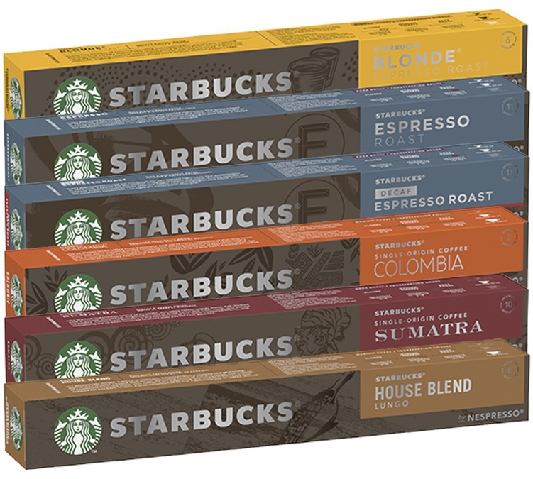 Pack Decouverte Capsules Compatibles Nespresso Starbucks