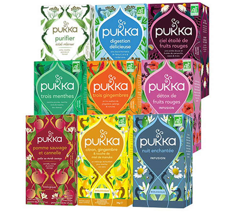 pack infusion  pukka