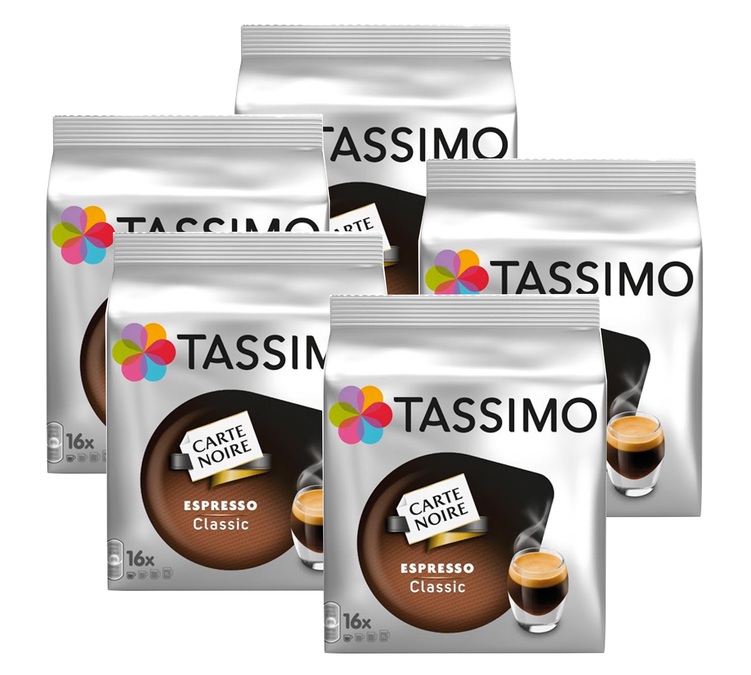 80 TDiscs Tassimo Expresso Classic Carte Noire