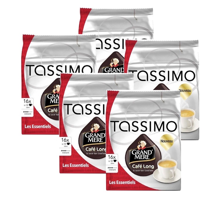 Capsule Tassimo Grand Mère Café Long 16 TDiscs