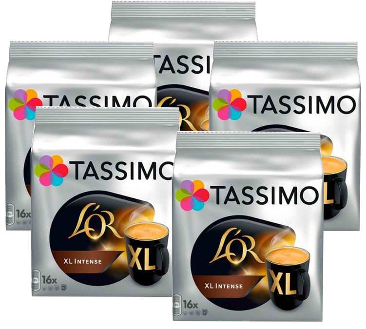 16 dosettes T-Discs Tassimo L'Or café long classique - Café en dosette, en  capsule