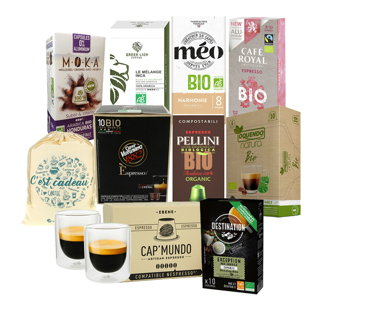 Special Gift Pack Organic coffee pods