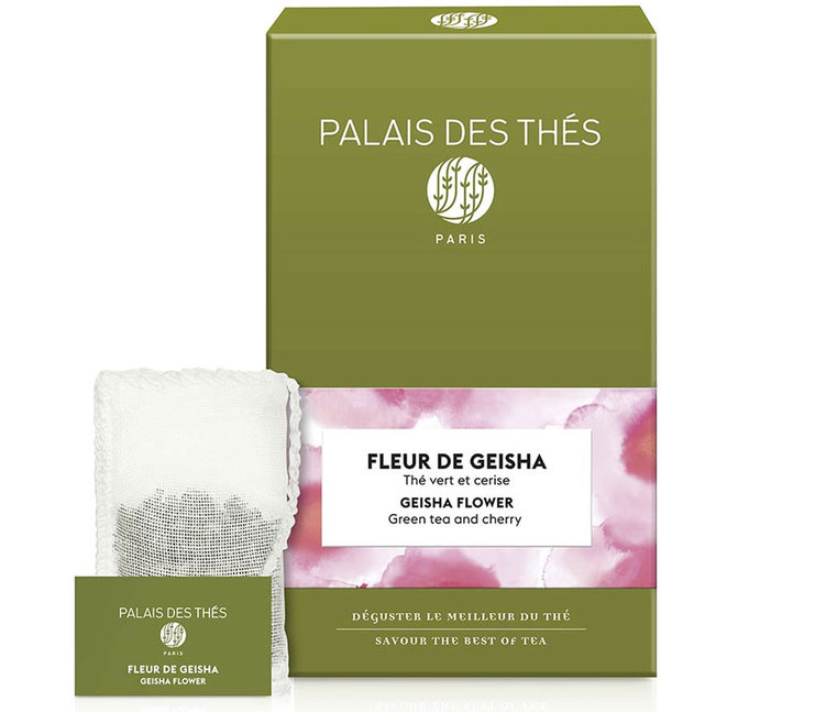 the vert fleur de geisha palais des thes