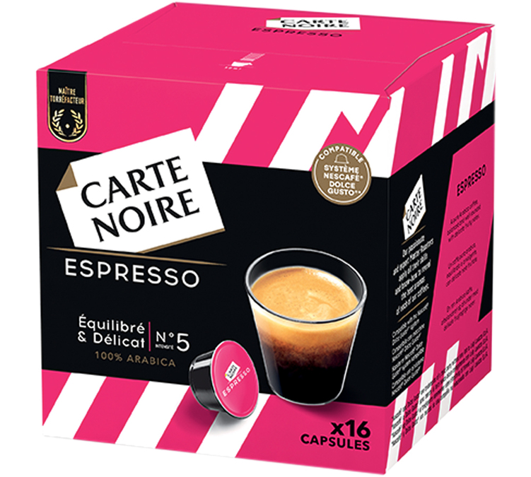 Capsule Carte Noire Dolce Gusto® comaptible x16 Espresso