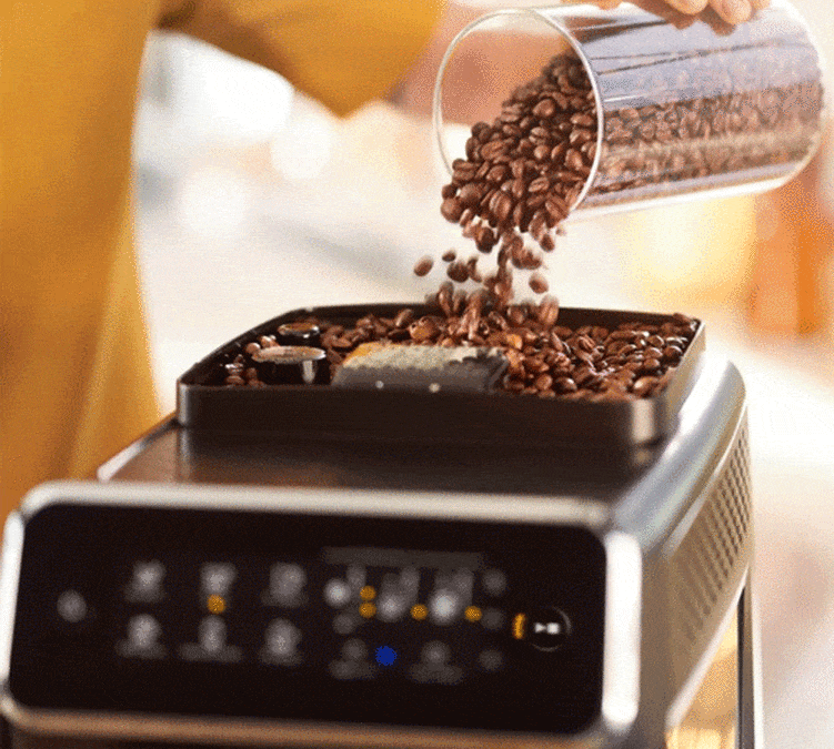 Machine à café à grain PHILIPS Series 2200 LatteGo EP2235/47