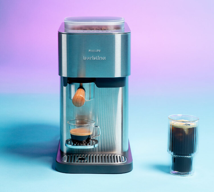 Machine expresso broyeur PHILIPS Baristina BAR500/00 Metal