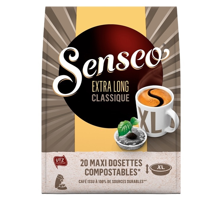 Café dosettes Compatibles Senseo Expresso n°8 CARTE NOIRE : les 2 boites de  60 dosettes à Prix Carrefour