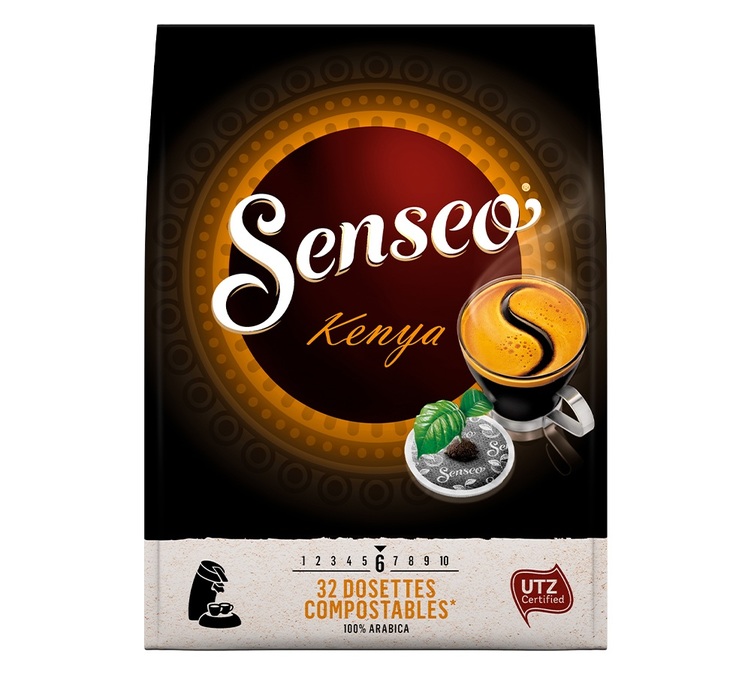 32 dosettes souples Senseo® pure origine Kenya
