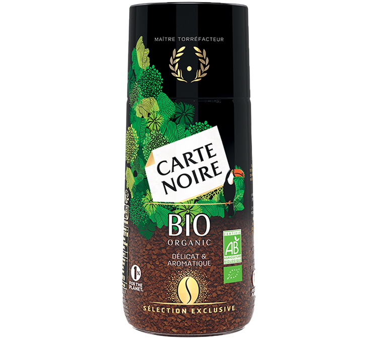 95g de café soluble bio - Carte Noire