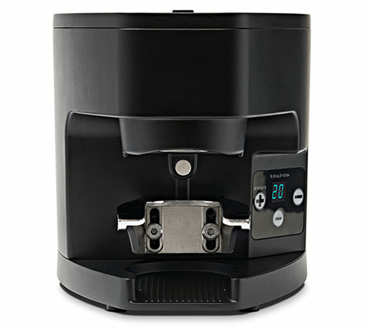 tamper automatique under the grinder eureka