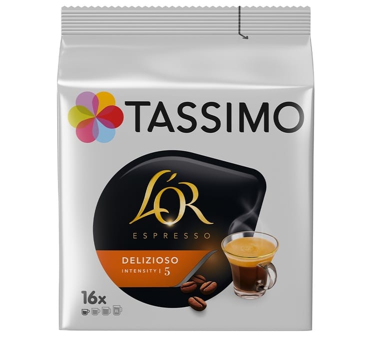 16 T-Discs dosettes L'Or Espresso Delizioso - Tassimo