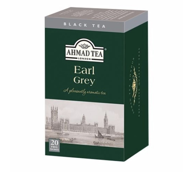 20 individuallywrapped Earl Grey tea bags Ahmad Tea