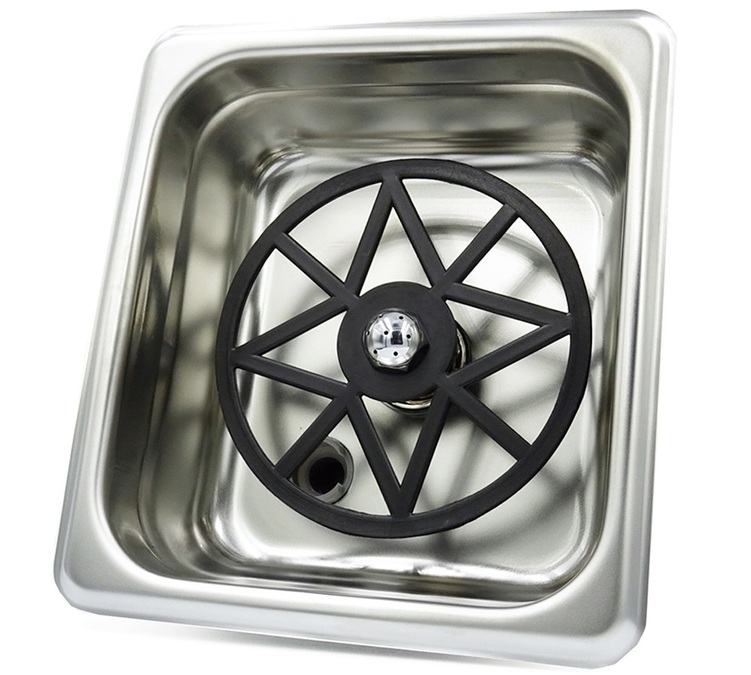 Rince pichet inox pour pichet à lait The Rinser TR103