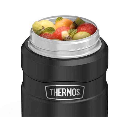 Lunch box isotherme Thermos King - Inox - Noir - 71 cl