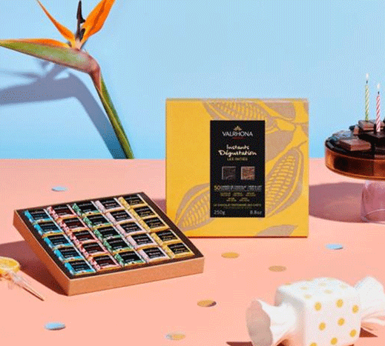 Le coffret découverte - coffret cadeau de chocolats Valrhona