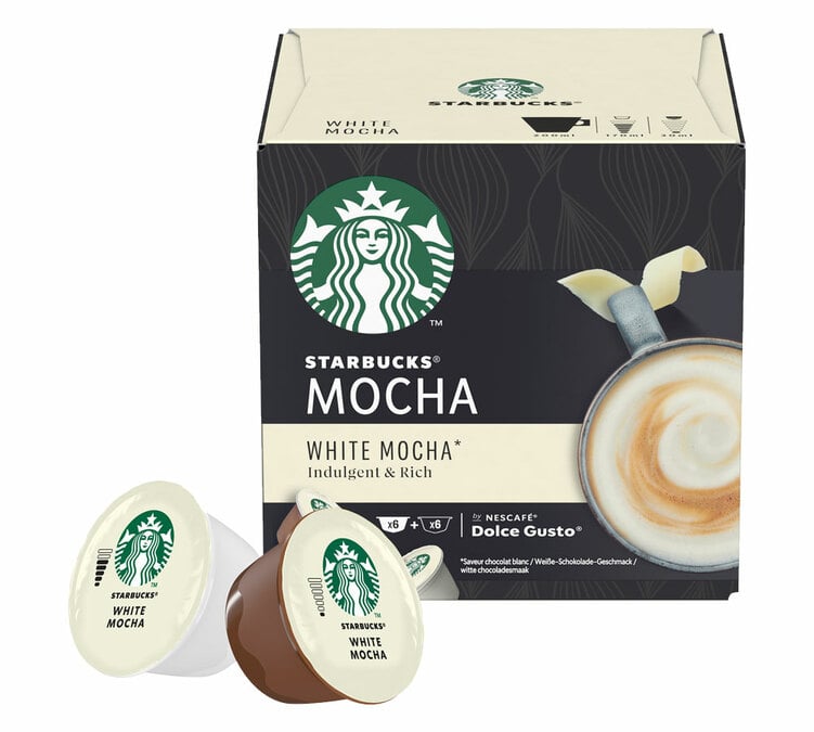 Starbucks 12 Capsules Dolce gusto Mocha white chocolate