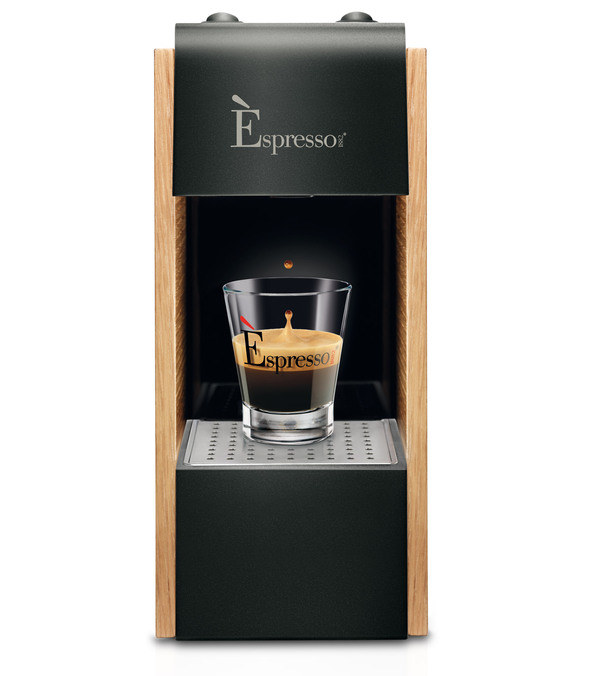 Machine à capsules Espresso bois Caffé Vergnano