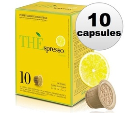 10 Lemon Tea capsules compatible with Nespresso� - Caff� Vergnano