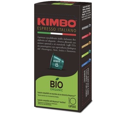 10 capsules Bio - Nespresso compatible - KIMBO