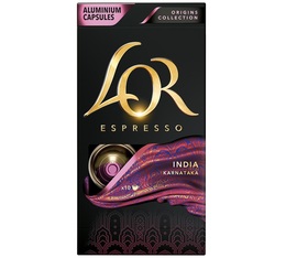 10 capsules compatibles Nespresso® India - L'OR ESPRESSO