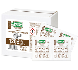 Poudre PULY CAFF VERDE ® - Nettoyant pour machines à café espresso - Green Power - Boîte de 120 pkt X3,5g 