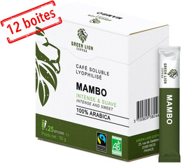 Green Lion Coffee Mambo 12x25 sticks