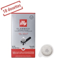 18 dosettes ESE Espresso normal Rouge - Illy