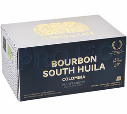 Capsules Colombie Bourbon South Huila compostables x10 - Terres de Café compatibles Nespresso®
