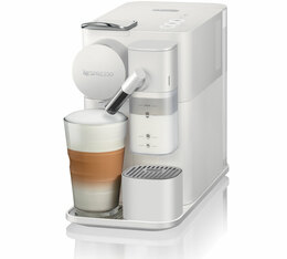 Machine à café Nespresso Lattissima One Delonghi Blanche - EN510.W + Offre cadeau