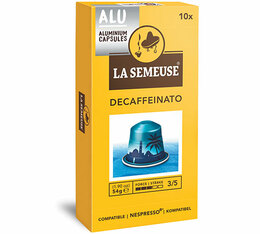 10 Capsules Decaffeinato - Nespresso compatible - LA SEMEUSE