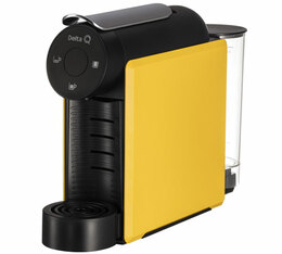 Machine à café capsules Delta Q Mini Qool - Jaune + Offre cadeau