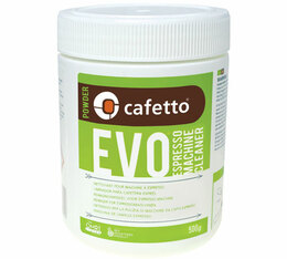Nettoyant en poudre organique EVO 500gr pour machine expresso - Cafetto