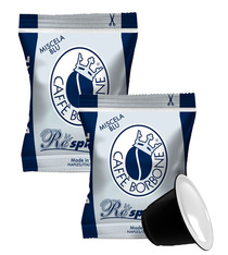 200 capsule compatibili Nespresso* Original - Caffé Borbone Respresso Miscela Blu