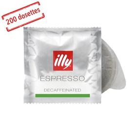 200 dosettes ESE Espresso Décaféiné - ILLY