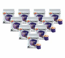 Tassimo pods Cadbury Hot Chocolate x 80 T-Discs