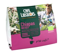 Organic Chiapas Mexico soft coffee pods x16 - Caf� Liegeois