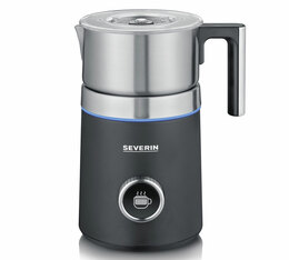 Severin - Milchaufschäumer Spuma 700 Plus SM3587 -  Edelstahl / Schwarz - 0,7 l